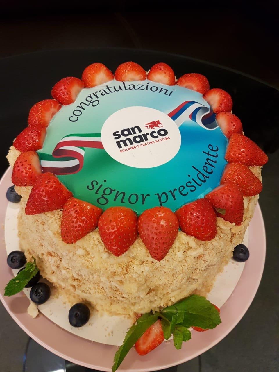 Первый визит нового президента San Marco Group в Россию