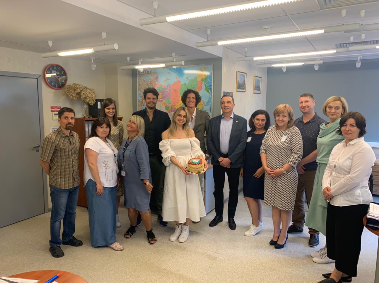 Первый визит нового президента San Marco Group в Россию
